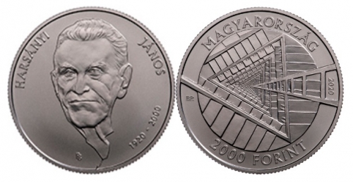 2020 Harsányi János színesfém érme 2020 Harsányi János színesfém érme